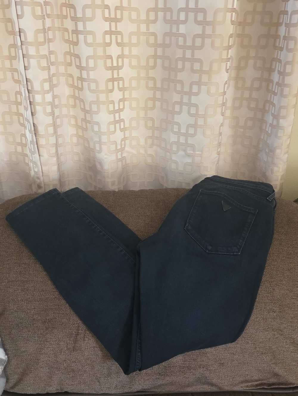 Guess Women's Dark Blue Straight-Leg Jeans